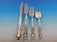 Albemarle by Alvin Sterling Silver Flatware Set for 6 Service 30 pieces
