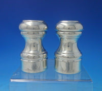 Colonial by Boardman Pewter Salt and Pepper Shaker Pair #46 3 1/2" Tall (#5369)