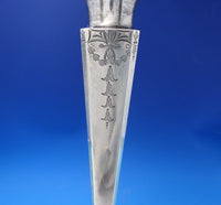 J. Wagner and Son Sterling Silver Vase #1537 Weighted 12 1/2" x 3 3/4" (#7134)
