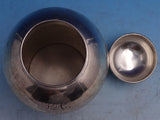Sterling Silver Tea Caddy American Made Japanesque Bamboo 325 5.3 ozt 4.5" #5665