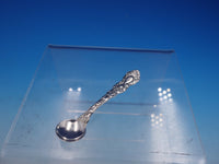 Saint Cloud by Gorham Sterling Silver 3 Piece Salt Pepper & Spoon Set (#4107)