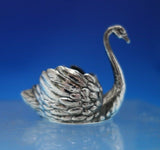 Martin Mayer German .800 Silver Salt Cellar Swan Shape 1 7/8" x 2 1/8" (#6830)