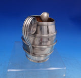 English Estate Sterling Silver Syrup Pitcher Barrel Form w/Handle c.1923 (#6957)