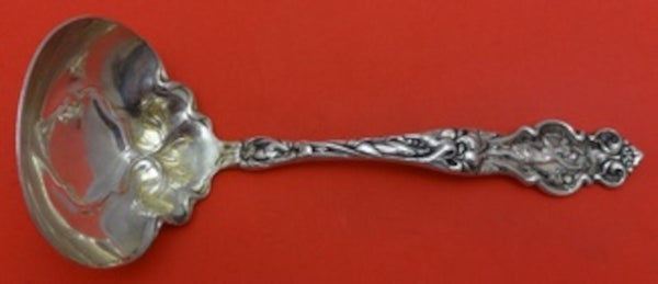 Irian by Wallace Sterling Silver Gravy Ladle 7 1/8" Serving Heirloom Silverware