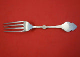 Medallion aka Warrior by Wood and Hughes Coin Silver Dinner Fork 7 3/8" Heirloom