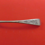 Thomas Wallis II English Georgian Sterling Silver Berry Spoon w/Embossed Peaches