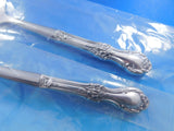 Wild Rose by International Sterling Italian Pasta Server Set 2pc HHWS Custom