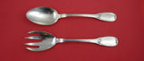 Saya by Buccellati Sterling Silver Salad Serving Set FH AS  10 1/4"