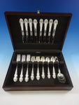 Grande Renaissance Reed and Barton Sterling Silver Flatware Set 8 Service 34 Pcs