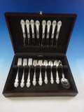 Grande Renaissance Reed and Barton Sterling Silver Flatware Set 8 Service 34 Pcs