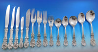 Francis I Reed & Barton Sterling Silver Flatware Set 12 Service 172 pcs Dinner