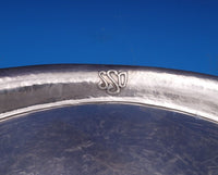 Lebolt Sterling Silver Tea Set 6pc Hand Hammered Applied "SSD" Monogram (#8010)