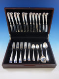 Queen Anne Williamsburg by Stieff Sterling Silver Flatware Set Service Rat Tail