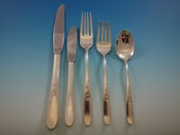 Autumn Leaves by Reed and Barton Sterling Silver Flatware Set 8 Service 50 Pcs