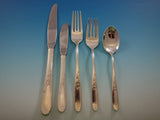 Autumn Leaves by Reed and Barton Sterling Silver Flatware Set 8 Service 50 Pcs
