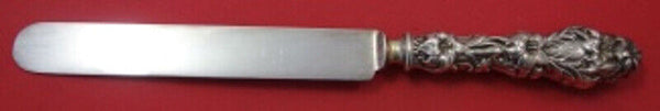 Lily by Whiting Sterling Silver Dinner Knife Fat Handle Blunt w/Stainless 9 1/2"