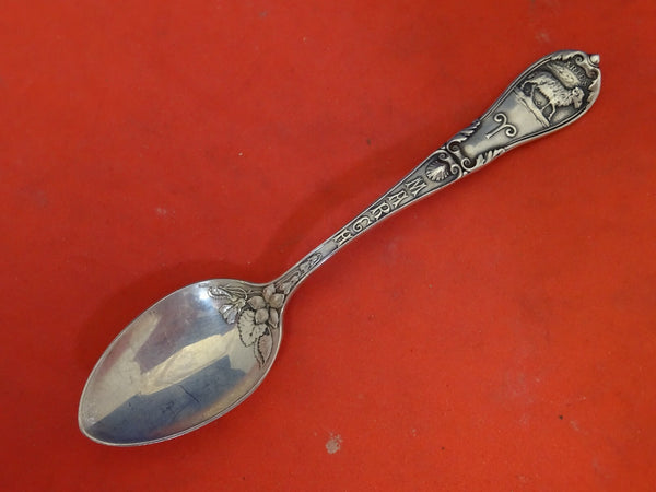 Zodiac By Gorham Sterling Silver Demitasse Spoon March Aries 4 1/8" Birthday