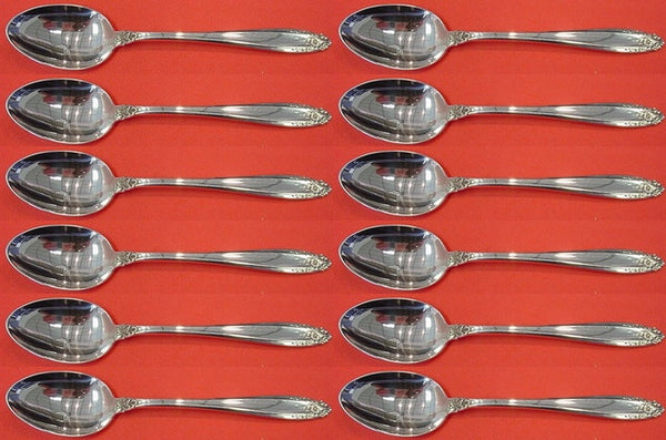 Prelude by International Sterling Silver Teaspoon Set 12 pieces 6"