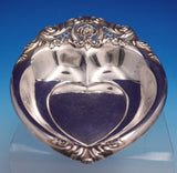 Rose Point by Wallace Sterling Silver Candy Dish Heart Shape #4630 (#9130)