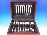 English Chippendale by Reed & Barton Sterling Silver Flatware for 8 Set 40 pcs