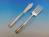 John and Priscilla by Westmorland Sterling Silver Flatware Set 12 Service 78 pcs