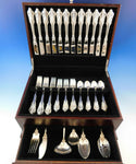 Grande Baroque by Wallace Sterling Silver Flatware Set 12 Service Dinner 54 Pcs