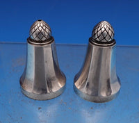 Acorn by Georg Jensen Sterling Silver Salt Pepper Shaker Set 2pc #423B (#8420)