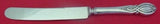 Chippendale Old by Alvin Sterling Silver Dinner Knife Blunt SP Blade 10"