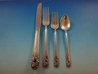 Spring Glory by International Sterling Silver Flatware Set Service 41 pcs D Mono