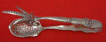 Adolphus by Mount Vernon Sterling Silver Ice Tong Pierced with Flower 6 1/2"