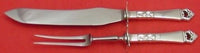 Danish Crown by Frigast Sterling Silver Steak Carving Set 12" 2pc HH WS