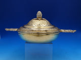 Tane Mexican Sterling Silver Vegetable Serving Dish Vermeil w/ Artichoke (#8443)