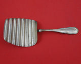 German .800 Silver Asparagus Server FH All Sterling Hooded w/ Ridges #570 9"