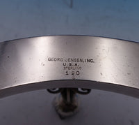 Georg Jensen USA Sterling Silver Candlestick Pair 3-Light #190-2 Figural (#8063)
