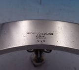 Georg Jensen USA Sterling Silver Candlestick Pair 3-Light #190-2 Figural (#8063)