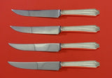King Albert by Whiting Sterling Silver Steak Knife Set 4pc HHWS Custom 8 1/2"
