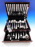 Rambler Rose by Towle Sterling Silver Flatware Set for 12 Dinner Service 148 pcs