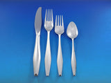 Diamond by Reed and Barton Sterling Silver Flatware Set Service 97 pieces Modern