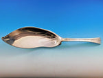 Lap Over Edge Acid Etched by Tiffany Sterling Silver Fish Server Butterflies 13"