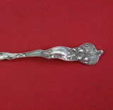 Fiorito by Shiebler Sterling Silver Sauce Ladle Gold Washed 5 3/4"