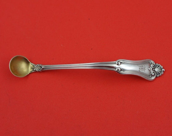 Suffolk by Alvin Sterling Silver Mustard Ladle Gold Washed Original 4 1/2"