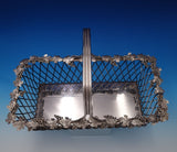 Grape by Unknown Italian Sterling Silver Wine Caddy / Grape Basket 61ozt (#7513)