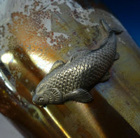Cairo by Gorham Mixed Metals Trophy w/ Fish Shell Aesthetic Museum Piece (#0051)