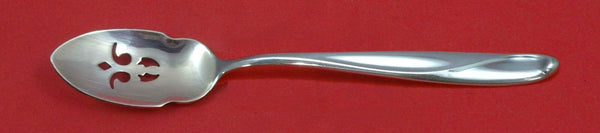 Silver Sculpture by Reed and Barton Sterling Silver Olive Spoon Pierced Custom