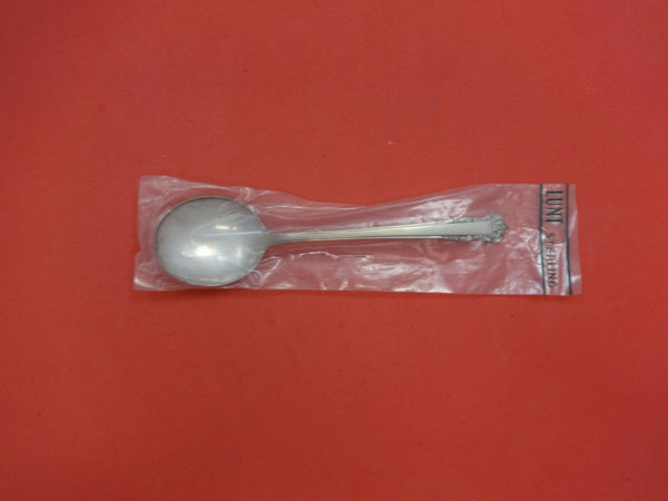 English Shell by Lunt Sterling Silver Cream Soup Spoon 6 1/4" New
