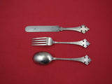 Fourteenth Century by Shreve Sterling Silver Junior Set 3-pc knife FH AS 7 1/4"