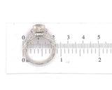 18k 1.55 Carat Genuine Diamond Engagement Ring with GIA Report 2.55cttw (#J6741)