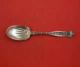 Dresden by Whiting Sterling Silver Sugar Spoon Gold Washed Dated 1900 6"