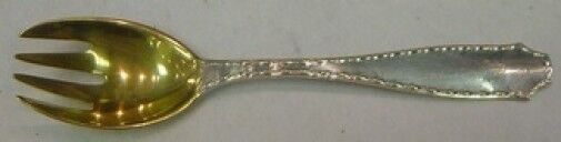 Marquise by Tiffany & Co. Sterling Silver Ice Cream Fork Goldwashed 5 5/8"