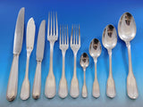 Plunir by Christofle France Silverplate Flatware Service Set 120 pieces Dinner